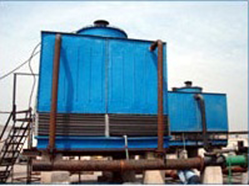 Cuboid Shaped FRP Cooling Tower